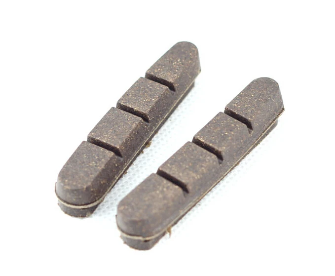 2 Pairs Carbon rim brake pads Road bicycle carbon wheelset V brake friction wheel brake for