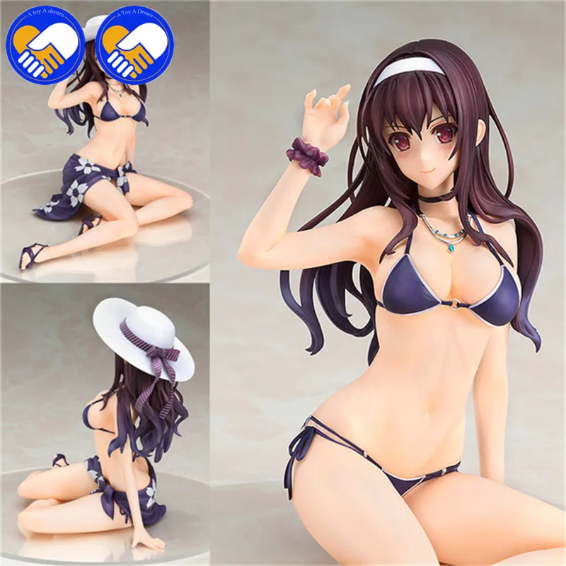 

Anime How to Raise A Boring GirlFriend 1/7 Kasumigaoka Utaha SWIMSUIT VER.PVC Action Figure Collection Model Adults Toy Doll