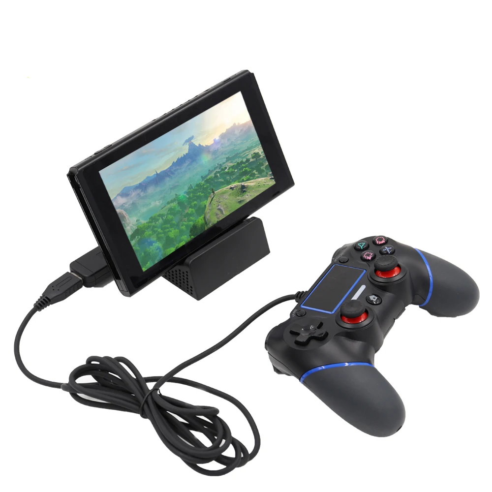 Проводной bluetooth игровой контроллер/джойстик адаптер конвертер геймпада для nintendo WiiU переключатель PS3 PC