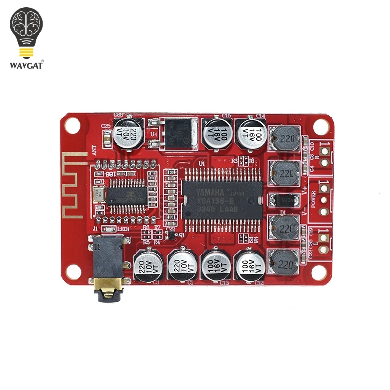 YDA138 2*15 Вт Bluetooth усилитель плата модуль 2,0 стерео класса D чистый бас цифровой аудио усилитель мощности авто усилитель