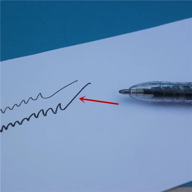 Грубая 1.0 мм гелевая ручка большой перьевые ручки Подпись конкретных большой чернил емкость написание супер гладкой