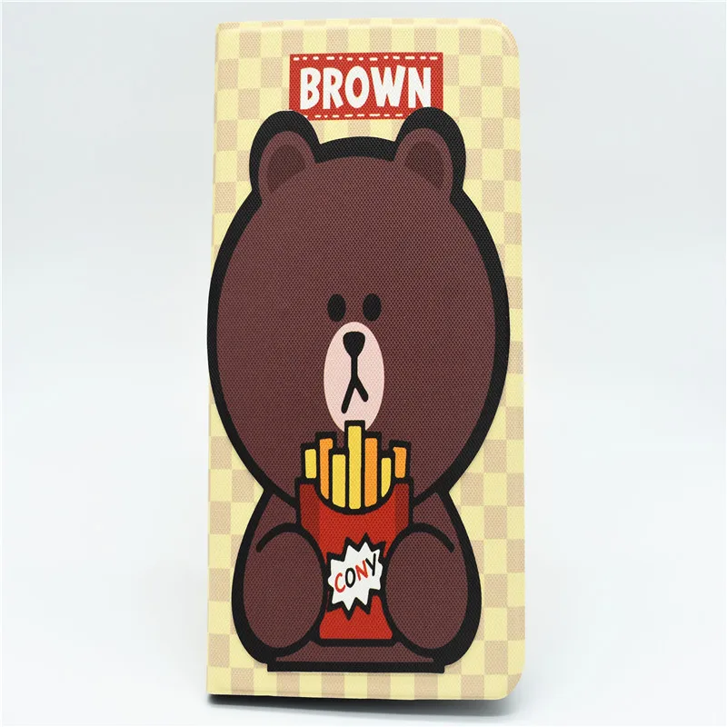 Bear Cartoon Cartoon Case for iPad mini 1/2/3/4 7.9 inch Slim soft Opvouwbare Stand Cover Auto Wake Pu Case Leather case