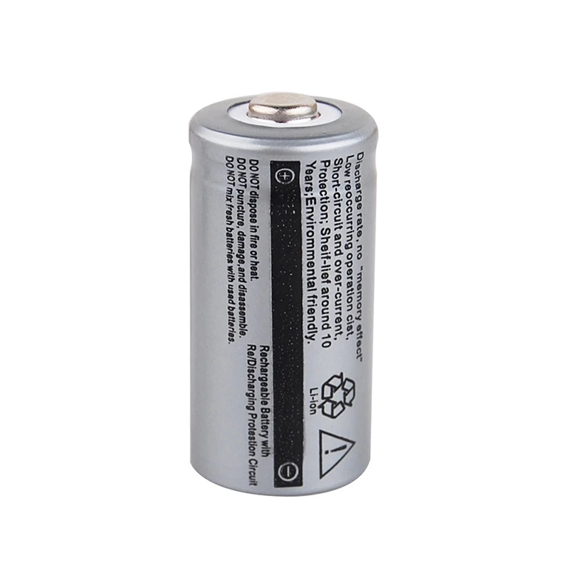 GTF 3,7 в 2500 мАч литий-ионная 16340 батарея CR123A литий-ионная аккумуляторная батарея для лазерной ручки светодиодный дропшиппинг