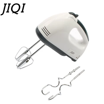 

JIQI Electric 7 Speed Dough Hand Mixer Milk Cream Frother Batter Stirrer Whisk Egg Beater Food Blender Cake Baking Processor EU