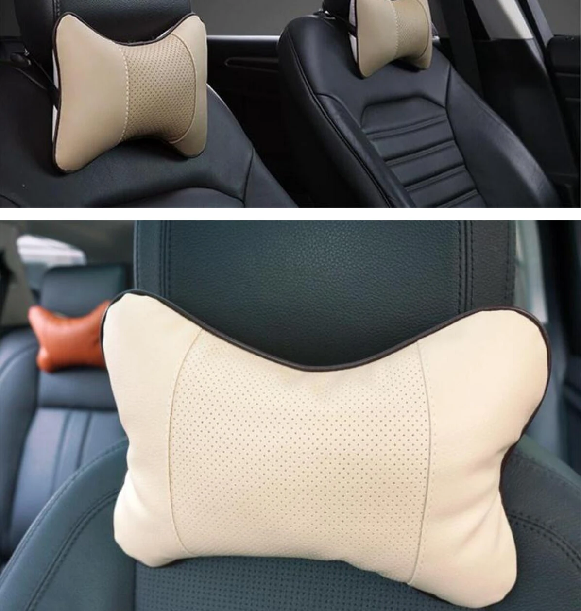 Подушка на подголовник автомобиля 1 шт. подушка для сиденья Volkswagen VW Golf Tiguan Passat CC