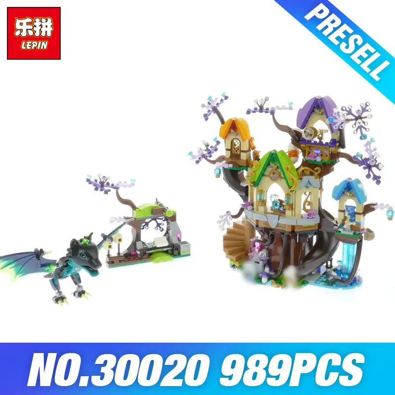 

Lepin 30020 Girls Toys The 41196 Star Tree Bat Attack Set Model Building Blocks Bricks Kids DIY Girls Birthday Christmas Gifts