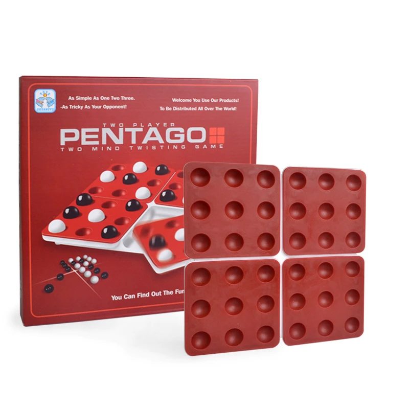 Ночной бар шахматы Pentago семейная настольная игра вечерние бар конкурс шахматы 17 видов языков инструкции