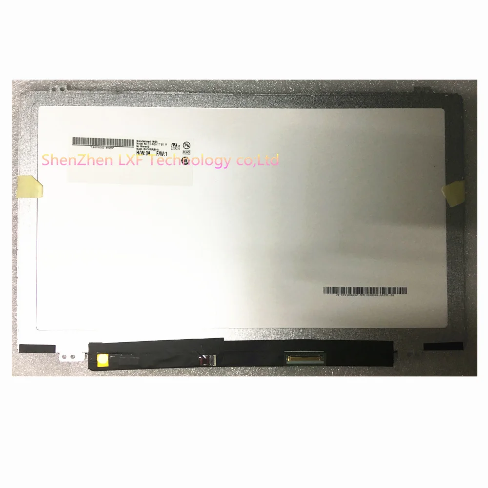 

14 inch LAPTOP LCD SCREEN 14" WUXGA FULL HD LED DIODE B140HTT01.0 WITH TOUCH
