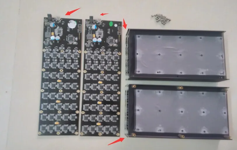 Gridseed 2,6-3 м USB ASIC miner Scrypt Miner litecoin mining PCB с теплопроводящей силиконовой прокладкой