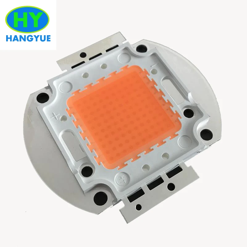 

2016 high quality 3W led chip cob full spectrum 380-840nm 120W DIY led grow light chip for growth and bloom free shipping