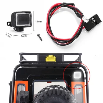 

RC Car Square Light Searchlight Kits for Traxxas TRX4 Land Rover Guard Ford 90046 JEEP Spotlights Simulation model RC Car Parts