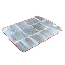 200*150*0,25 см открытый туристический коврик надувной матрас для пикника Одеяло коврик для пикника колодки Алюминий Фольга коврики двойной бортовой Кемпинг влагостойкий