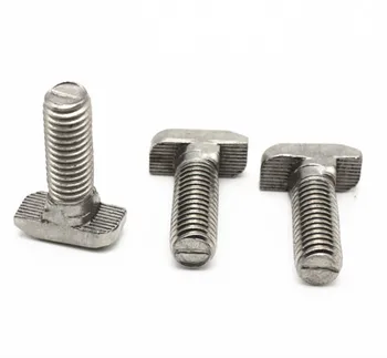 

M8 European Standard 40 T-Shapep T-Style T Head Screw Bolts Stainless Steel Screw