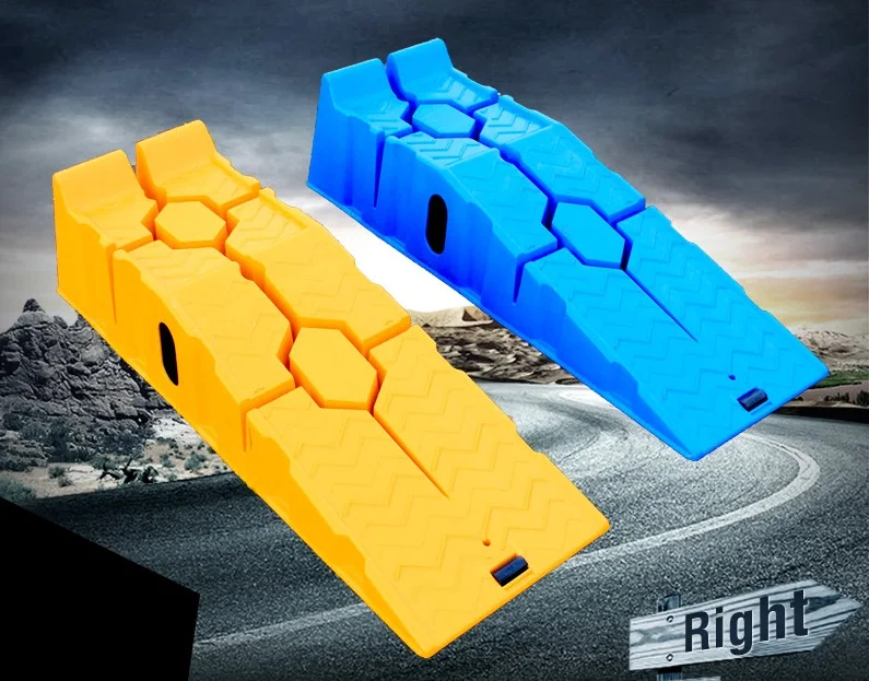 

2pcs 1pair Car support ramp, change oil maintenance ramp, tire repairing tool