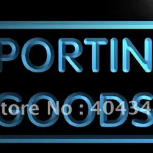 LB615-Спортивные товары открытый дисплей светодиодный неоновый свет знак