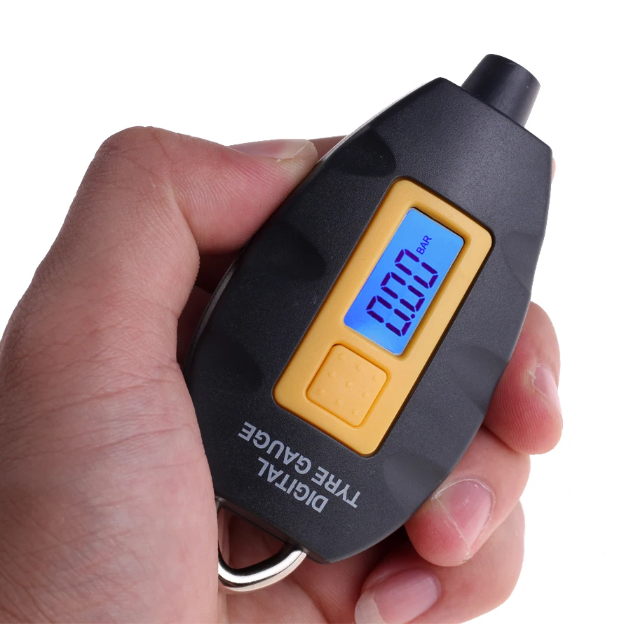 

Wheel Tire Tyre Air Pressure Gauge Tester Digital LED Backlight Auto Meter Tool Vehicle Motorcycle Car 3-100 PSI KPA BAR