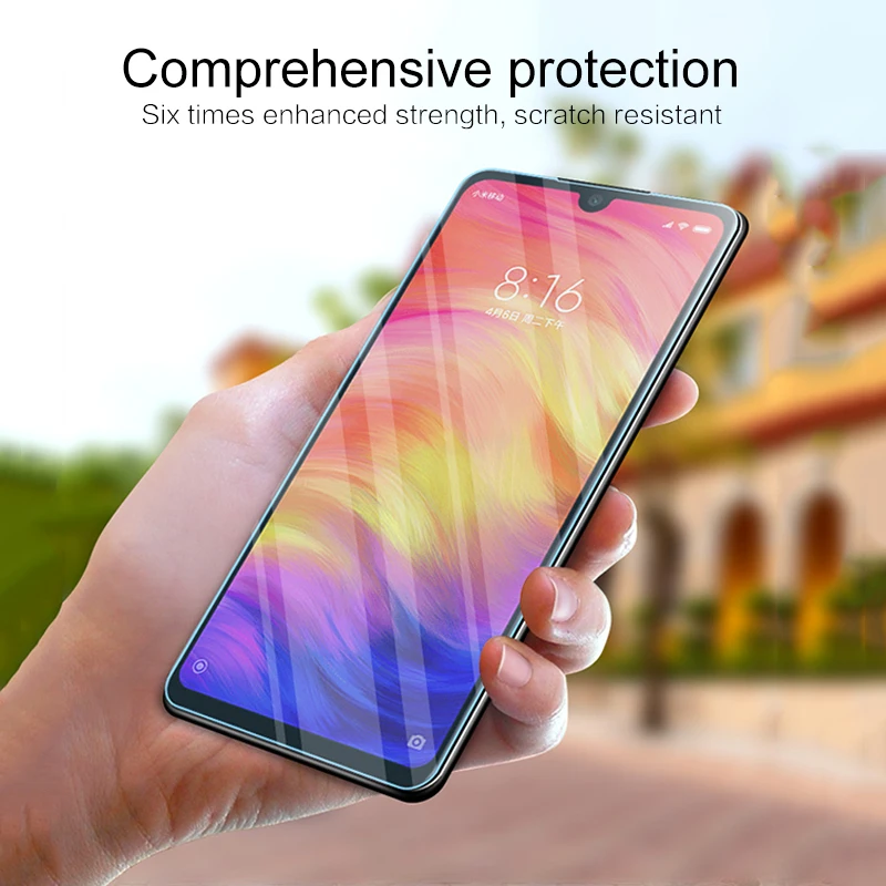 Защита экрана для Xiao mi Red mi Note 7 6 pro 5 защитное стекло из закаленного стекла для Xiaomi mi 8 pocophone f1 mi x 2 3 A2 lite A1