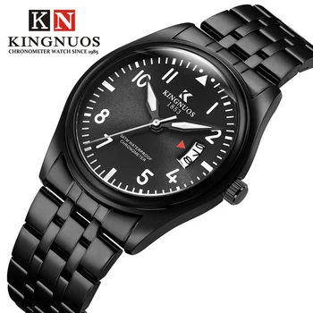 

Men's Retro Business Watch Stainless Steel Luminous Waterproof Date Mens Watches Top Brand Luxury Wristwatch Clock Reloj Hombre