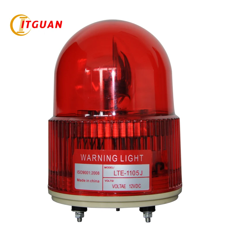 LTE 1105J Incandcent Rotary Warning Light With Buzzer Sound 90dB