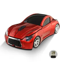 2,4 ГГц Беспроводная оптическая мышь Форма автомобиля мыши+ USB приемник для ПК ноутбука GDeals