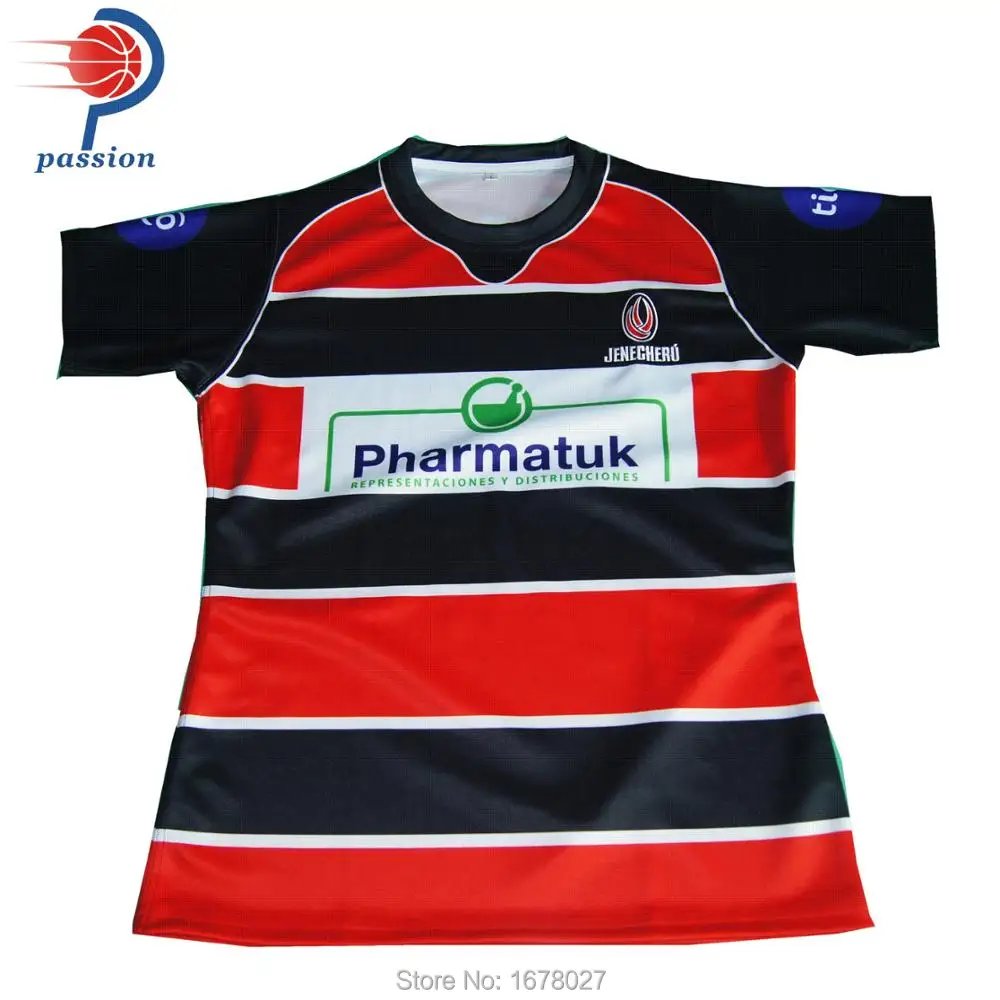 

Cheap Plain Blank Short Sleeve Practice Rugby Shirts Jerseys for Sale
