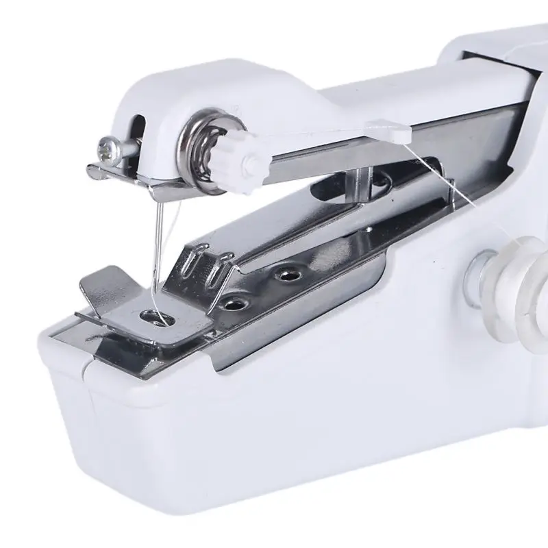 

2019 Sewing Tools 2017 NeedleWork Mini Sewing Machine Portable Hand Sewing Machine Clothes Fabrics Electric Overlock Sewing
