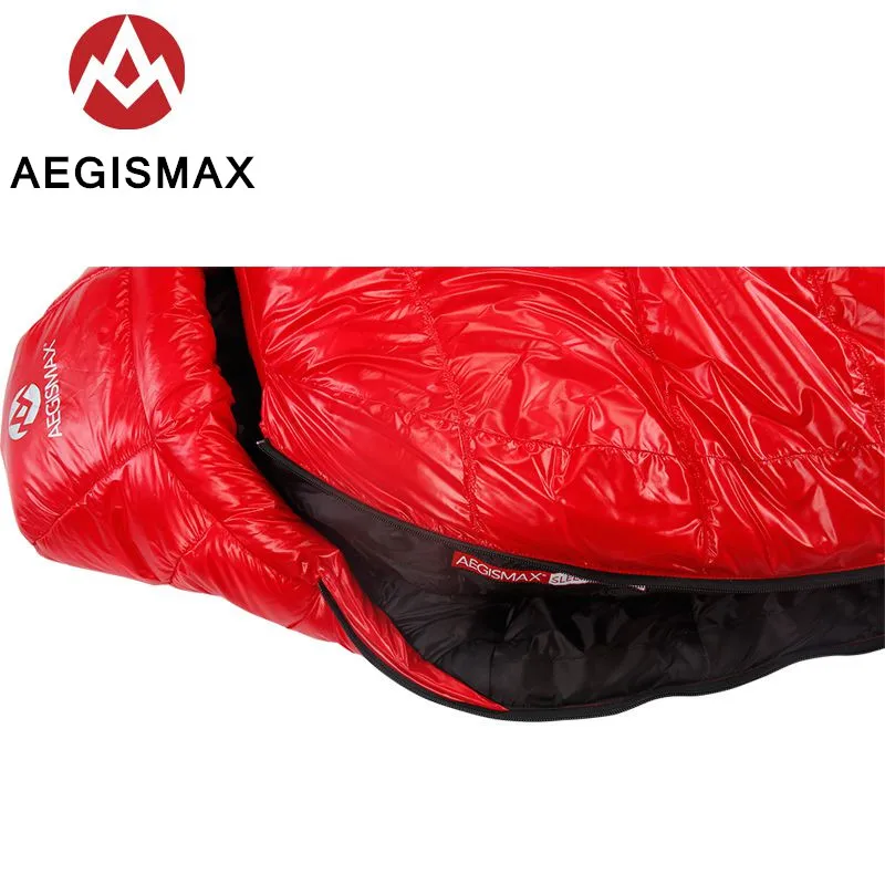 Branco para Baixo Saco de Dormir de Inverno Aegismax Nova Aegis C500 e c700 Ultraleve Caminhadas Camping Múmia 90% Pato Primavera Outono 216 82 cm 6 Cheap Sacos de dormir