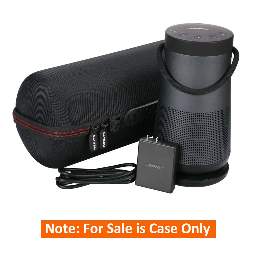 LTGEM EVA жесткий футляр для хранения путешествия защитный чехол для Bose SoundLink Revolve+ Портативный и долговечный bluetooth-динамик