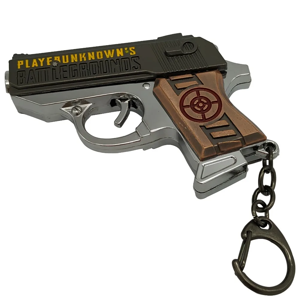 1:7 Mini toy gun Alloy toy Can shoot 