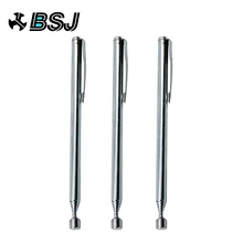 Портативная телескопическая легкая Магнитная палка-палка, удлиняющая магнит, ручной инструмент, телескопическая магнитная палочка