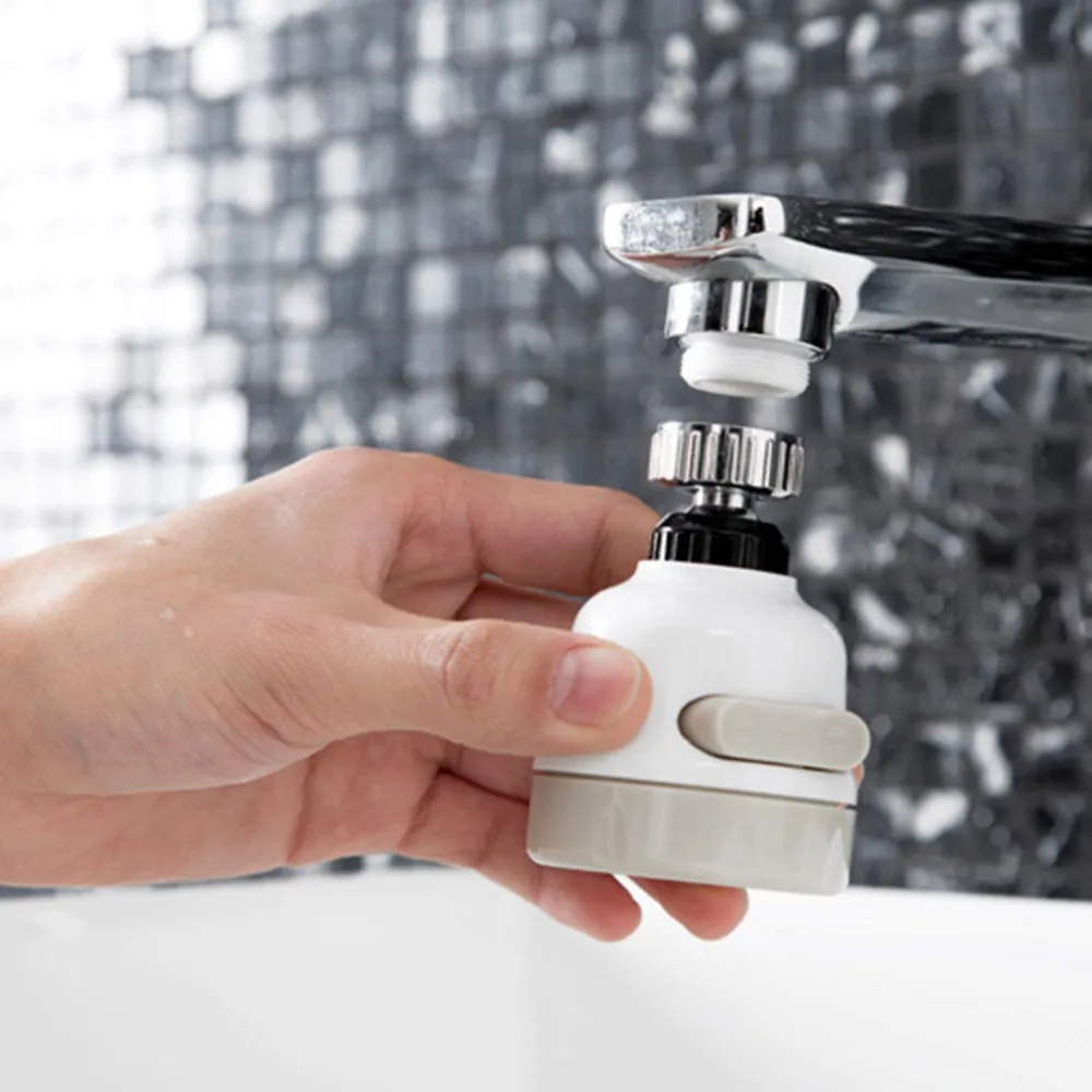 

New Water-saving Water Valve Splash Faucet Shower Filter TapThree Types Of Output Water Shower Head Splash Nozzle Faucet Tool