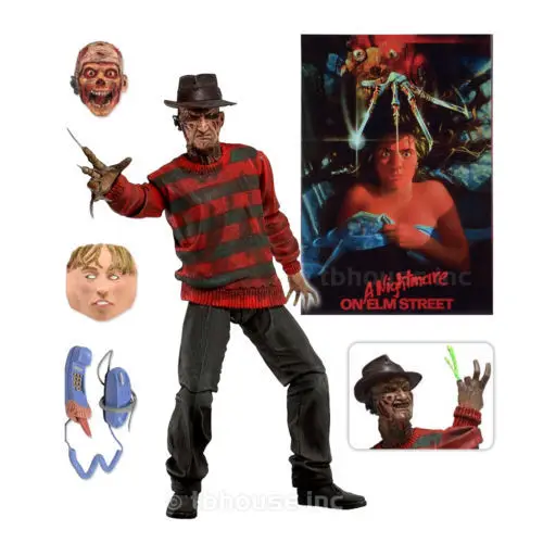 7 дюймов 18 см NECA 3D Friday The 13th Jason Voorhees игрушки маска Джейсон фигурку модель