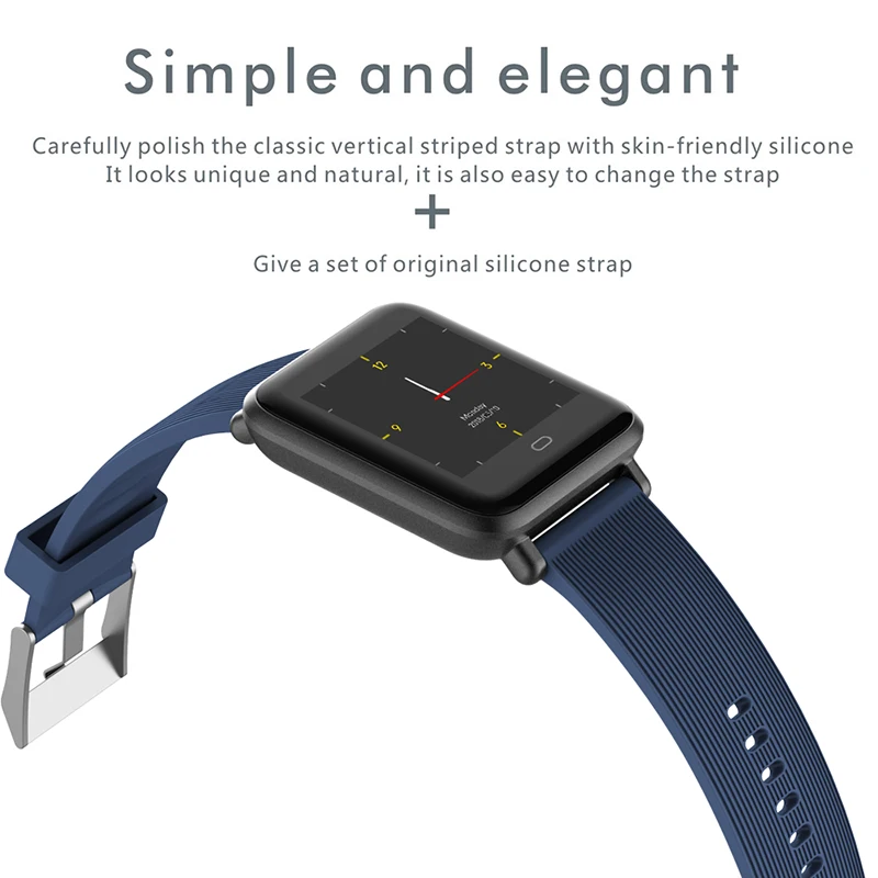 XGODY Q9 Смарт часы Android IOS IP67 водонепроницаемый смарт браслет ремешок для женщин и