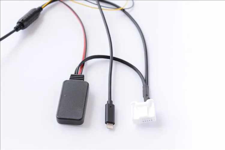 Автомобильный Bluetooth модуль Aux адаптер автомобильный комплект для Camry Corolla Yaris Reiz