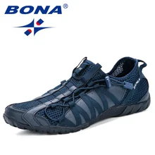 BONA – baskets de marche légères, confortables et respirantes pour hommes et femmes, tennis de plage populaires, nouvelle collection 2019