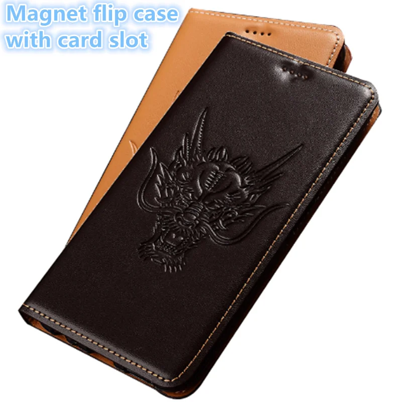 SS05 Genuine leather phone case with card holder for Asus Zenfone 2 Laser ZE550KL flip case for Zen