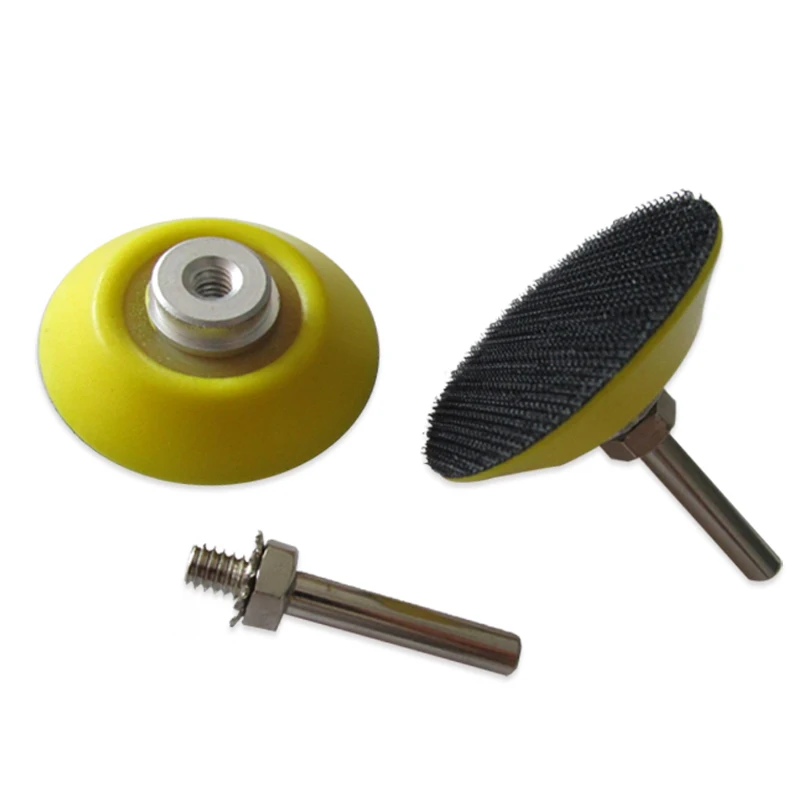 

2 Inch Sanding Backup Pad M6 Female Thread with 6mm Shank Sander Backing Pad Hook and Loop for Grinding & Polishing