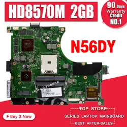 N56DY материнская плата для ноутбука ASUS N56D N56DP N56DY R501DY N56DYA плата HD 8570 M HD8570M 2 GB графических