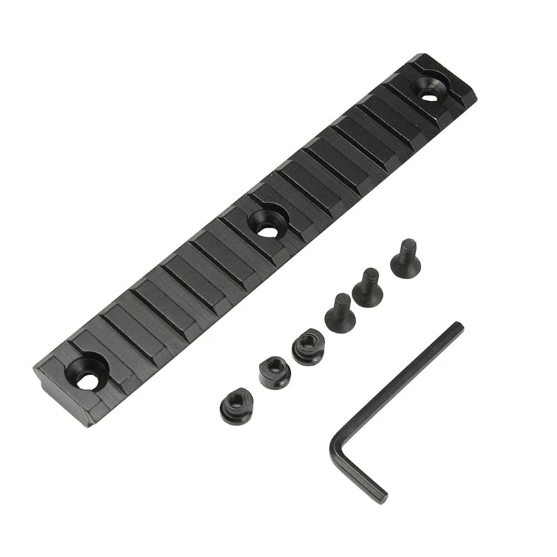 13 Slots Quick Release 15mm Gun Rail Base For Picatinny Weaver Rail