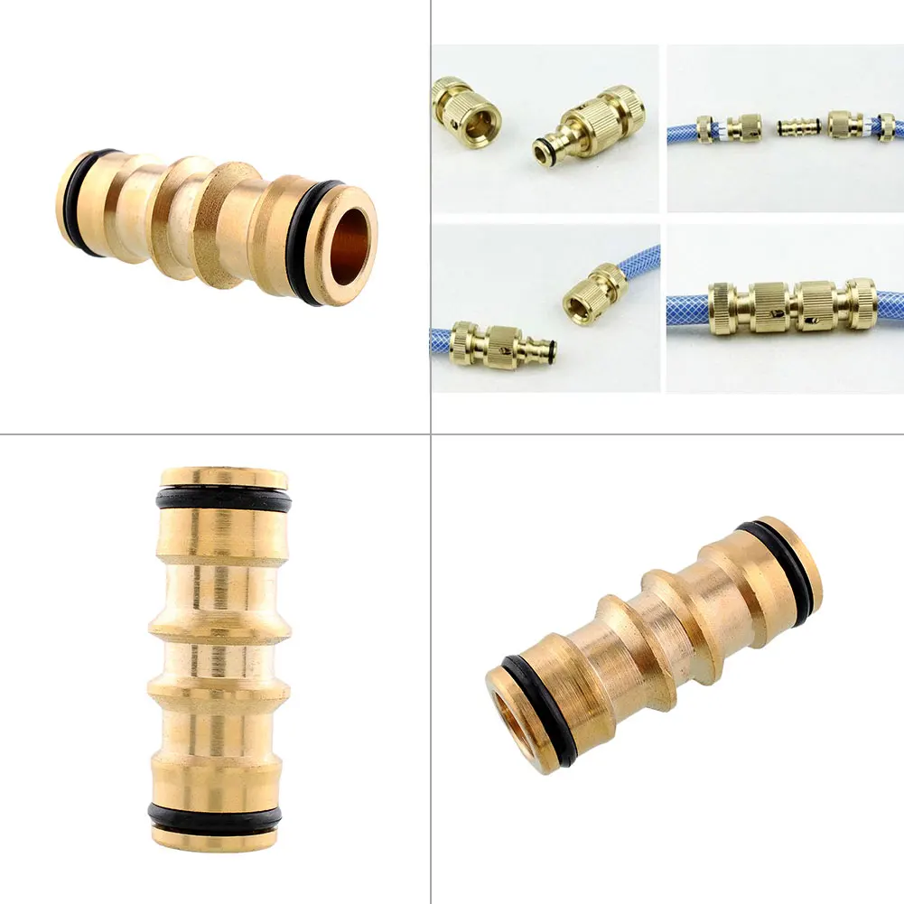 

Garden Straight Double Way Water Tube Tape Connector Pipe Fittings Adaptor