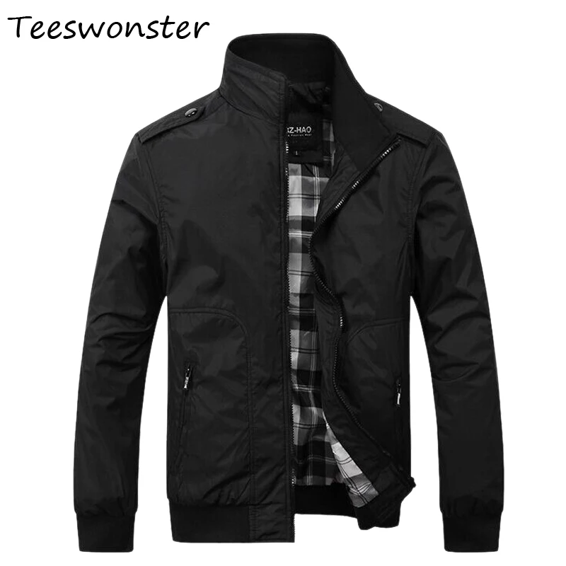 Mens business casual jacket British style fashion 2017 spring and