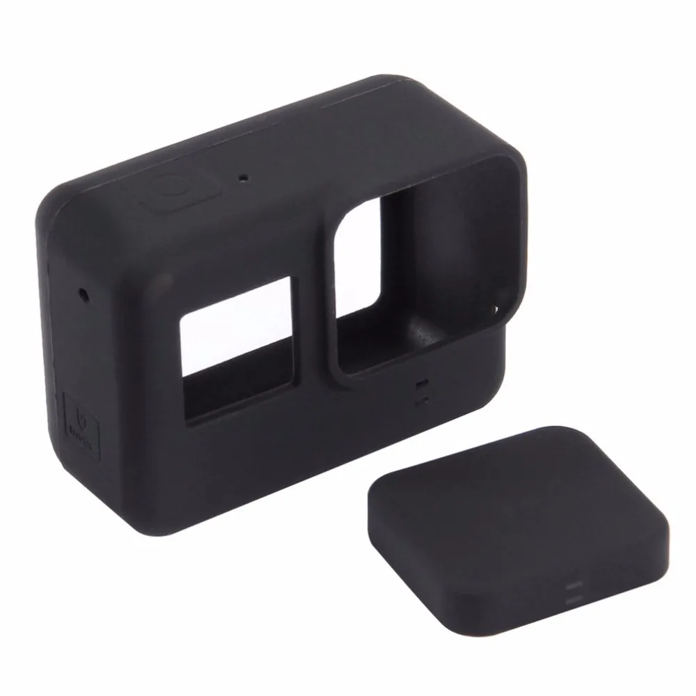 

PULUZ Camera Soft Silicone Protective Case with Lens Cap Cover for Gopro Hero 5 Black Camera for GoPro Accessories