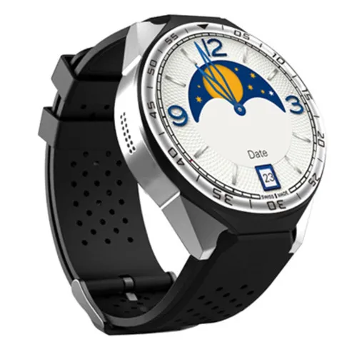 Смарт-часы Beseneur S99C с камерой 2.0MP, Bluetooth, умные часы с sim-картой, наручные часы для телефона Android IOS, носимые устройства - Цвет: Silver