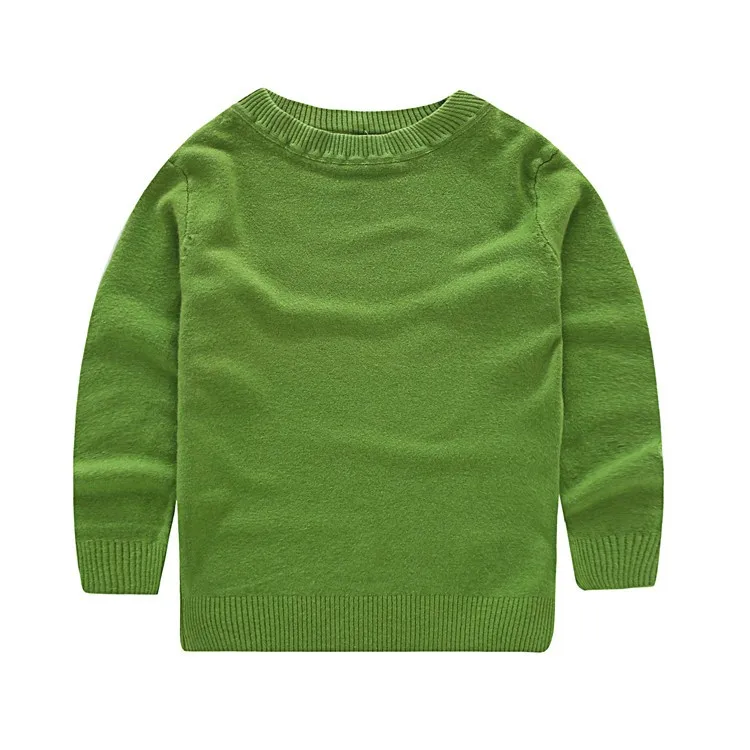 Детская одежда на весну и осень свитера для мальчиков однотонные Длинные рукава вязаные пуловеры, Свитера для Для маленьких мальчиков тонкая верхняя одежда