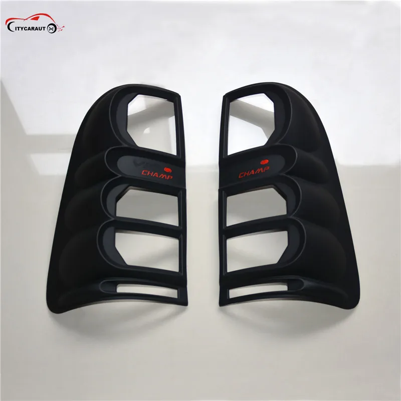 

FIT For Hilux vigo Accessories ABS Black high quality Rear Lamp Cover Tail Lights for Hilux Vigo 2011 2012 2013 2014