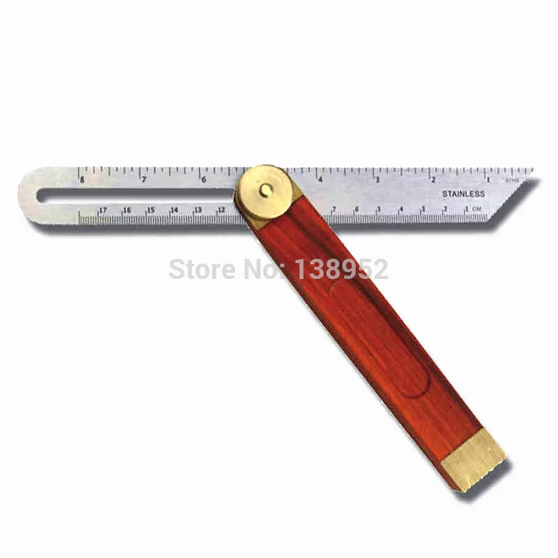 

Sliding Portractor Craftsman Sliding T Bevel Square Gauge Protractor Angle Transfer Tool With Wooden handle For Accurate Angles