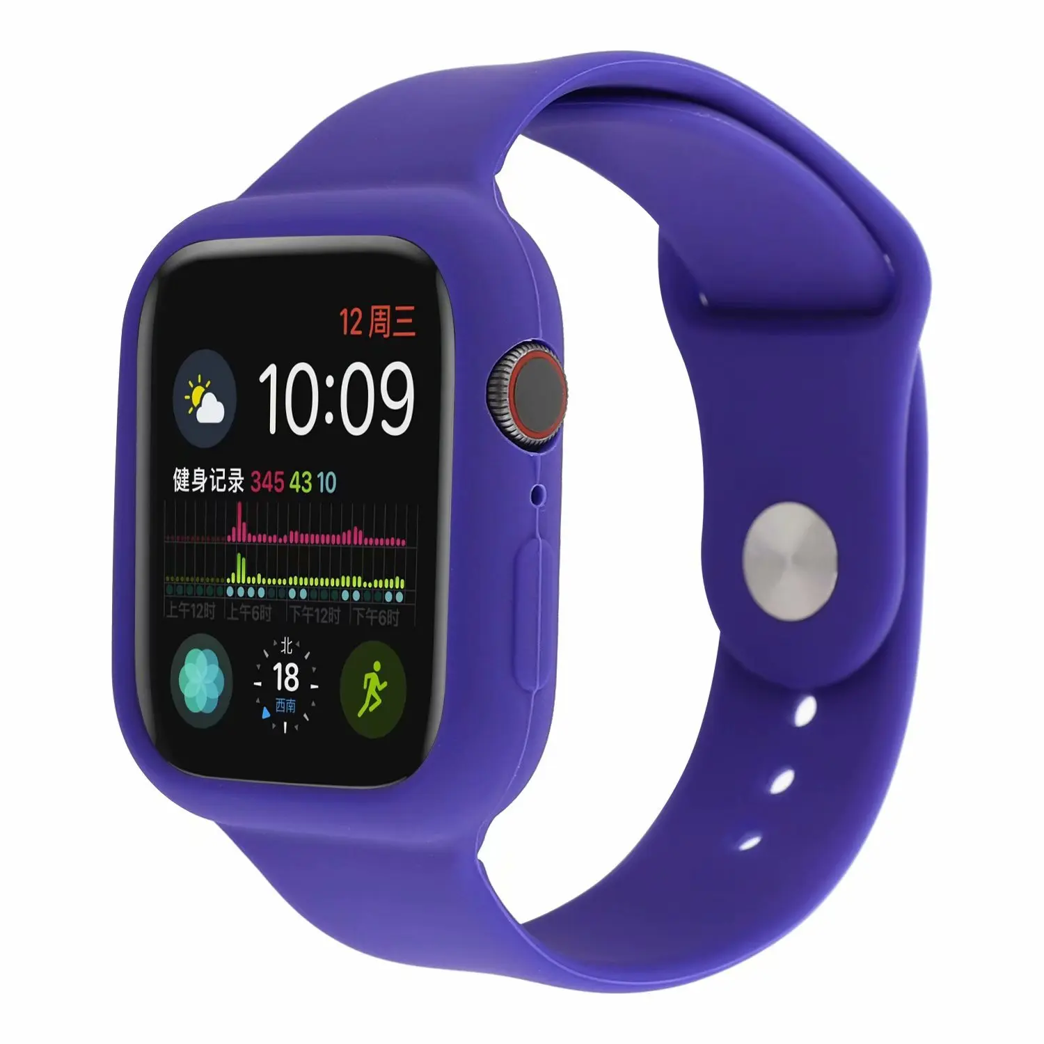 Силиконовый защитный apple watch 44 мм и браслет apple watch 40 мм спортивный ремешок Бампер протектор для iwatch 42 мм серии 3 2 1 38 мм