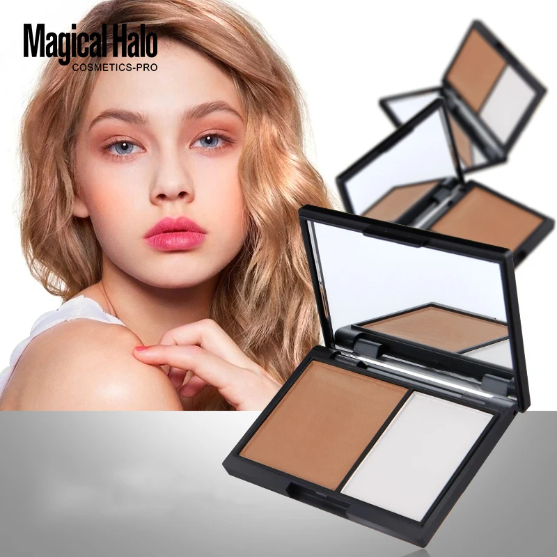 Brand Face Natural Make Up Face Powder Foundations Oil control Brighten