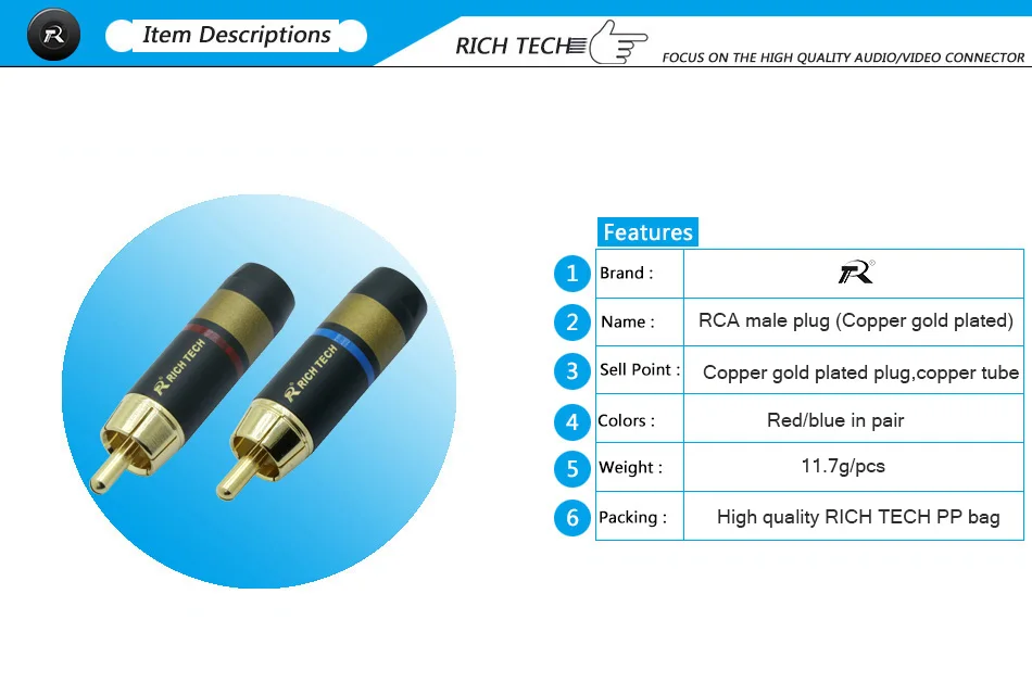 RCA male connector (5)