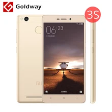 Original Xiaomi Redmi 3S 3 S Mobile Phone Snapdragon 430 Octa Core 5" HD 2GB RAM 16GB ROM 13MP Camera Metal Body Fingerprint ID(Hong Kong)